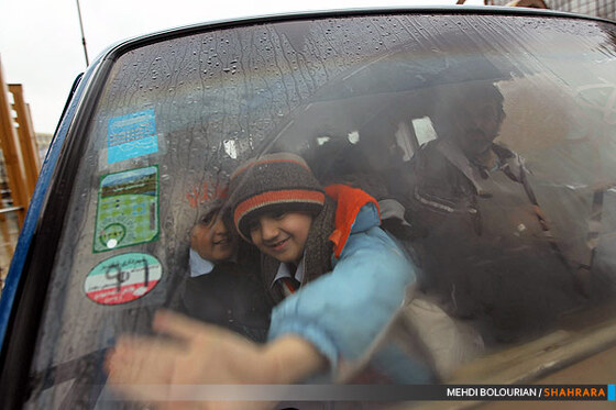 بارش باران در مشهد