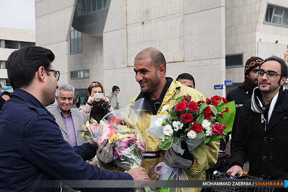 استقبال از عکاسان دوچرخه سوار