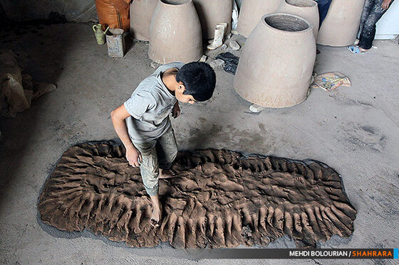 کارگاه ساخت تنور سنتی 