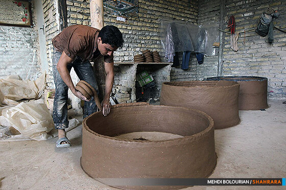 کارگاه ساخت تنور سنتی 