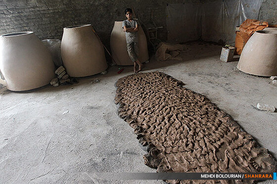 کارگاه ساخت تنور سنتی 