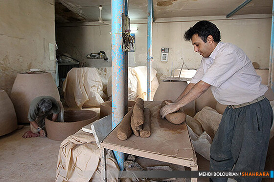 کارگاه ساخت تنور سنتی 