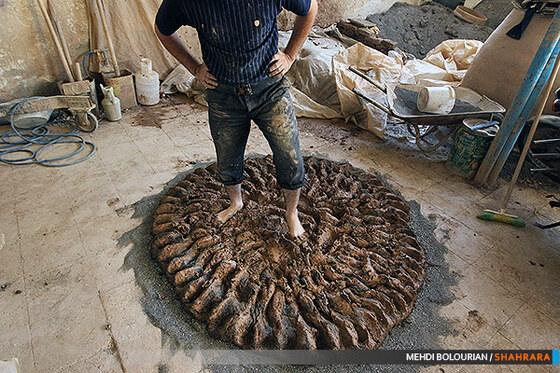 کارگاه ساخت تنور سنتی 