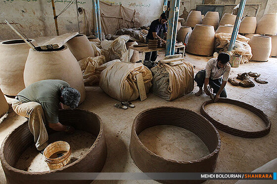 کارگاه ساخت تنور سنتی 