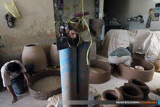 کارگاه ساخت تنور سنتی 