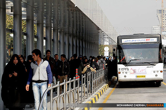 بی آر تی اتوبوس های تندرو