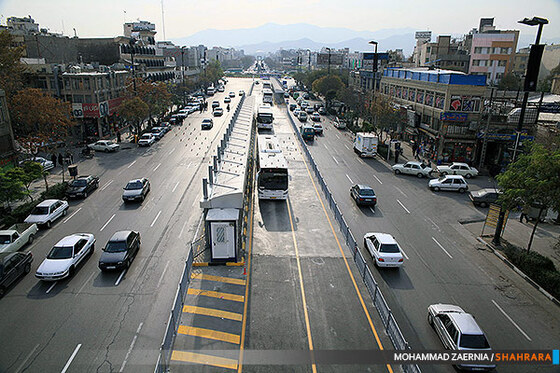 بی آر تی اتوبوس های تندرو