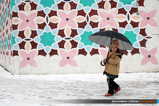 بارش برف و فعالیت شهرداری 