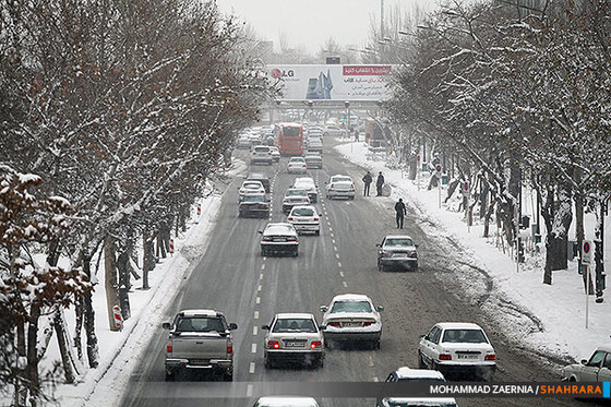 بارش برف و فعالیت شهرداری 