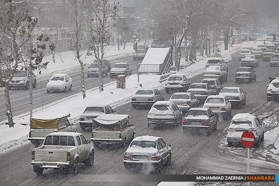 بارش برف و فعالیت شهرداری 