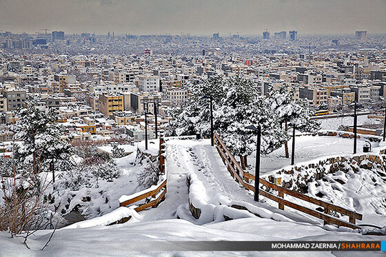مناظر برفی کوهسنگی