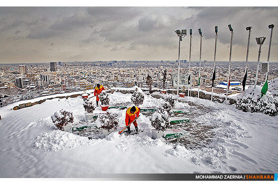 مناظر برفی کوهسنگی
