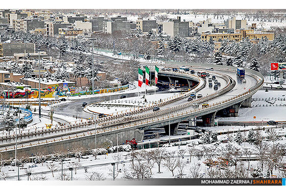 مناظر برفی کوهسنگی