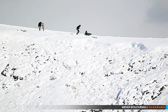 تیوپ سواری در ارتفاعات مشهد