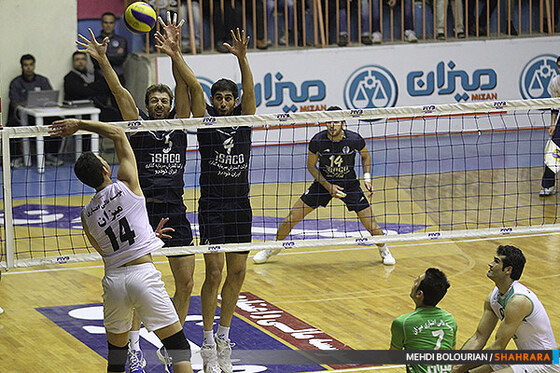 والیبال لیگ برتر/ میزان مشهد-پیکان تهران