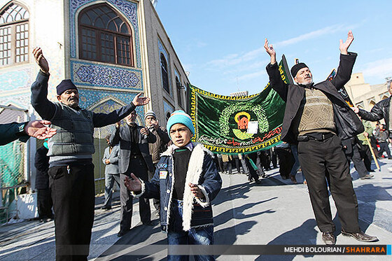 عزاداری اربعین حسینی در مشهد
