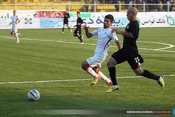 دیدار تیم های سیاه جامگان و شهرداری دزفول