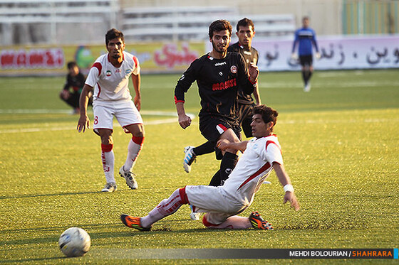 دیدار تیم های سیاه جامگان و شهرداری دزفول