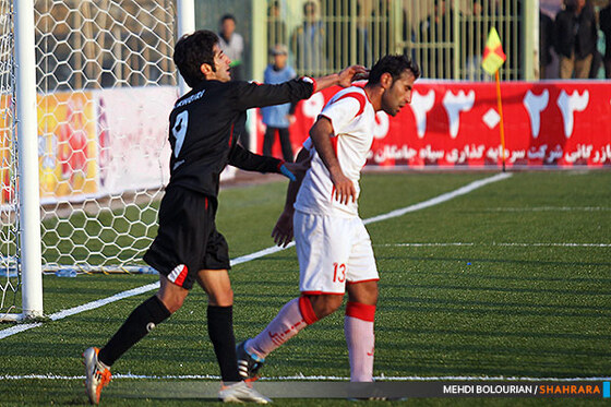 دیدار تیم های سیاه جامگان و شهرداری دزفول