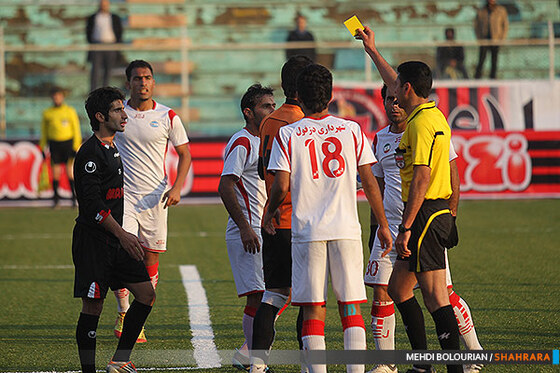 دیدار تیم های سیاه جامگان و شهرداری دزفول