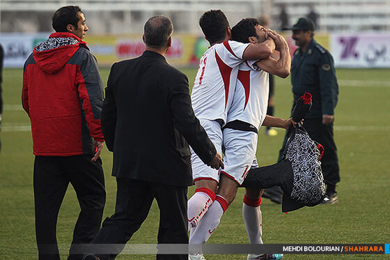 دیدار تیم های سیاه جامگان و شهرداری دزفول