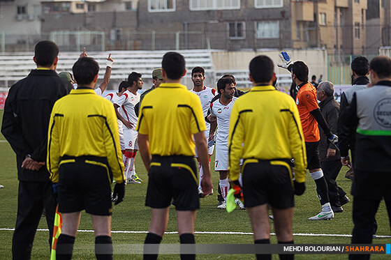 دیدار تیم های سیاه جامگان و شهرداری دزفول