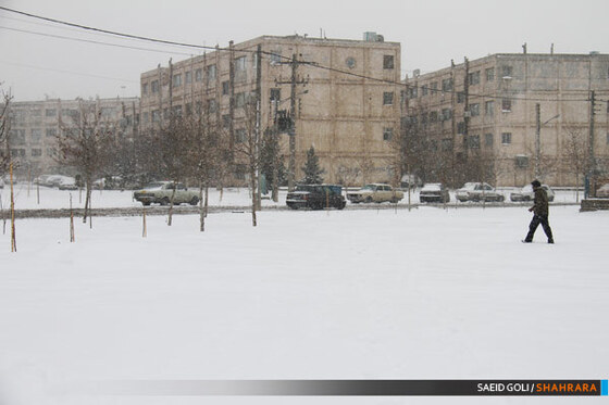برف در سطح منطقه 10