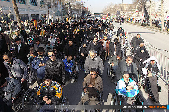 کاروان زیارتی معلولین