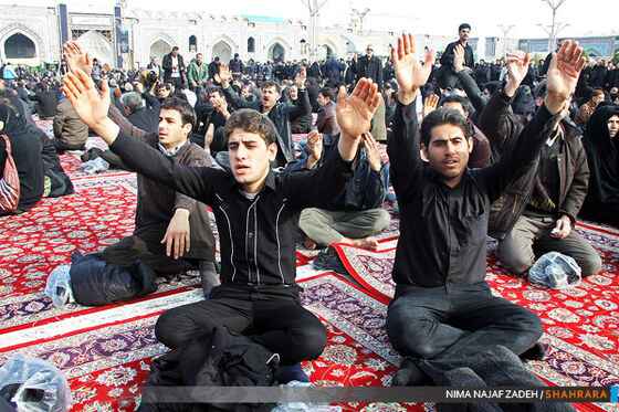 اجتماع عظیم عزاداران رضوی