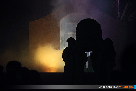 اجرای نمایش آیینی عاشورایی