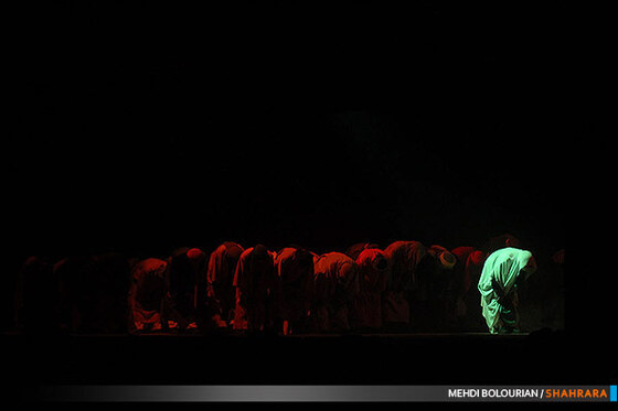 اجرای نمایش آیینی عاشورایی