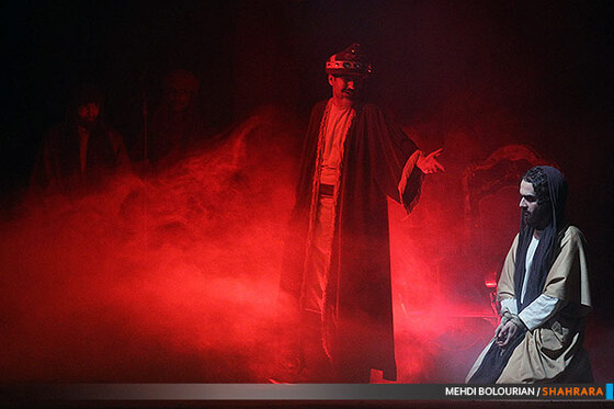 اجرای نمایش آیینی عاشورایی