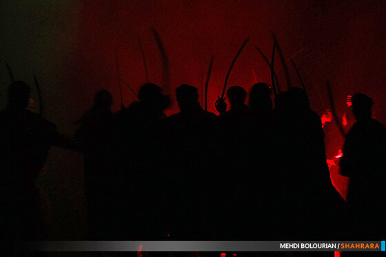 اجرای نمایش آیینی عاشورایی