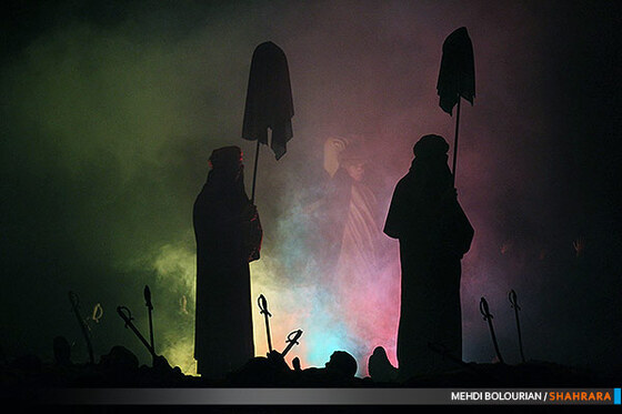 اجرای نمایش آیینی عاشورایی