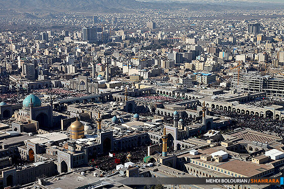 حرم رضوی در سالروز شهادت امام رضا(ع)