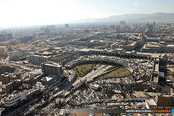 حرم رضوی در سالروز شهادت امام رضا(ع)