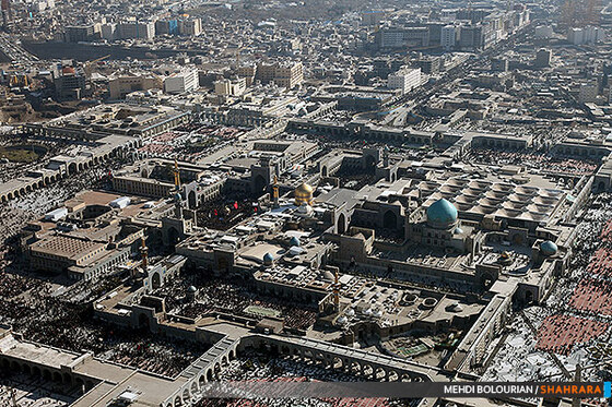 حرم رضوی در سالروز شهادت امام رضا(ع)