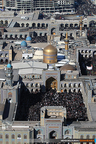 حرم رضوی در سالروز شهادت امام رضا(ع)