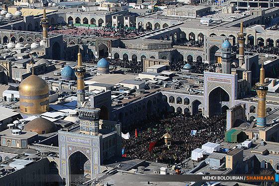 حرم رضوی در سالروز شهادت امام رضا(ع)