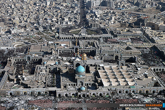 حرم رضوی در سالروز شهادت امام رضا(ع)