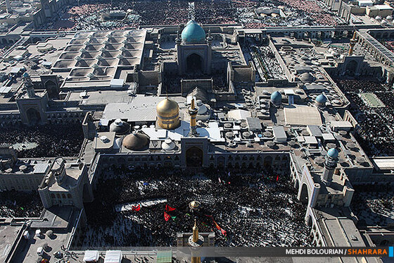 حرم رضوی در سالروز شهادت امام رضا(ع)