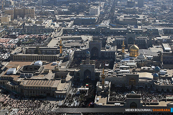 حرم رضوی در سالروز شهادت امام رضا(ع)