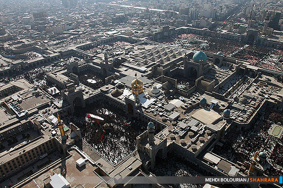 حرم رضوی در سالروز شهادت امام رضا(ع)