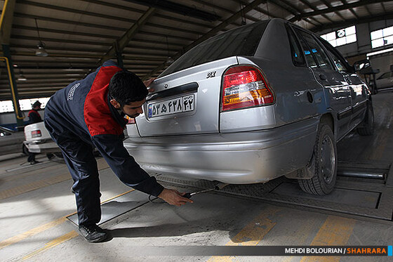 معاینه فنی خودرو