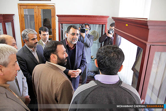 بازدید شهردار مشهد از خانه ملک 