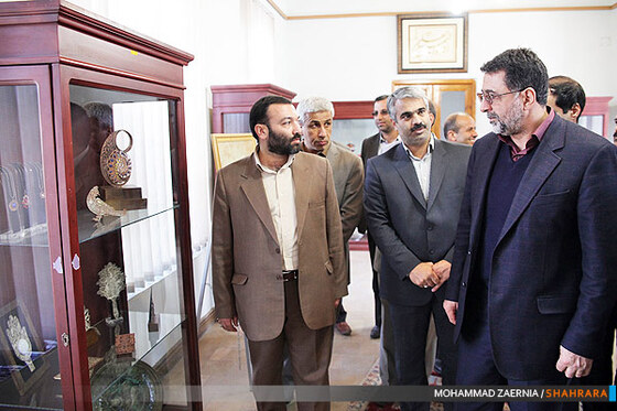 بازدید شهردار مشهد از خانه ملک 