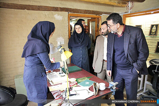 بازدید شهردار مشهد از خانه ملک 