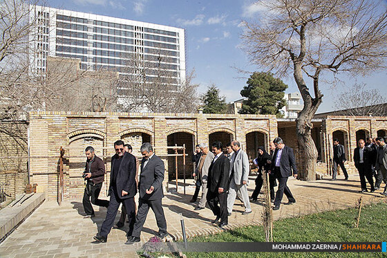 بازدید شهردار مشهد از خانه ملک 