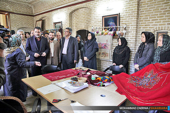 بازدید شهردار مشهد از خانه ملک 