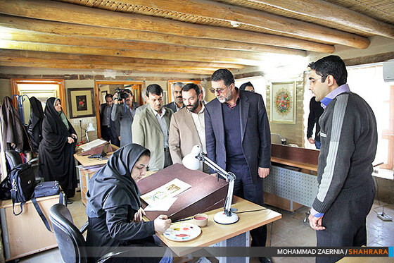 بازدید شهردار مشهد از خانه ملک 